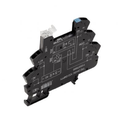 WEIDMULLER TRZ 230VAC RC 1CO EMPTY Podstawa przekaźnika, IP20, 230 V AC ±10 %, Prostownik, Człon RC, 1 zestyk przełączny , 10 A, złącze sprężynowe 1123440000 /10szt./ (1123440000)